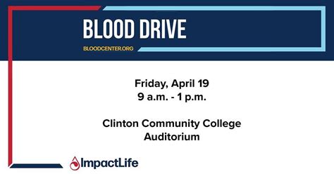 Blood Drive, 1000 Lincoln Blvd, Clinton, IA, United States, Iowa 52732 ...