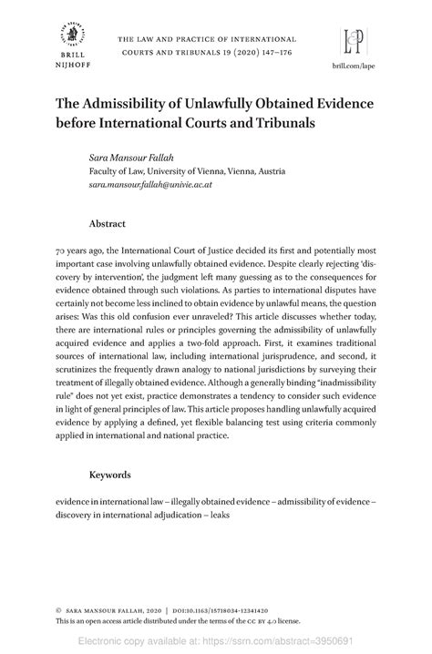 SSRN-id3950691 - © Sara Mansour Fallah, 2020 | doi:10/15718034- This is ...