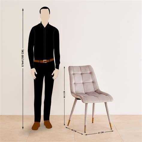 Buy Bianca Set of 2 Velvet Dining Chairs - Grey from Home Centre at ...