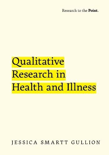 Buy Qualitative Research in Health and Illness (Research to the Point ...