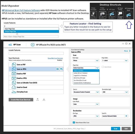 Image result for HP Scanner Menu