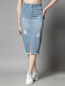 Denim Skirts - Buy Denim Skirts / Jean Skirts for Women online at best ...