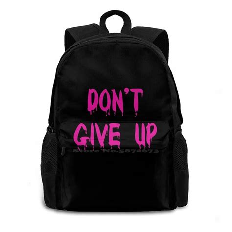 School Bag Big Capacity Backpack Laptop 15 Inch Never Give Up Future ...