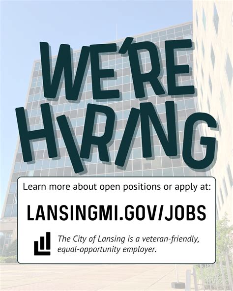 City Of Lansing Jobs
