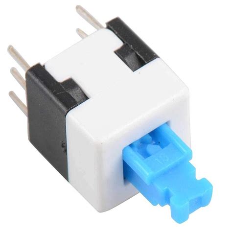 Sparkly 6-pin Self-Locking Button Switch Button Mini Push Button 25V 1 ...