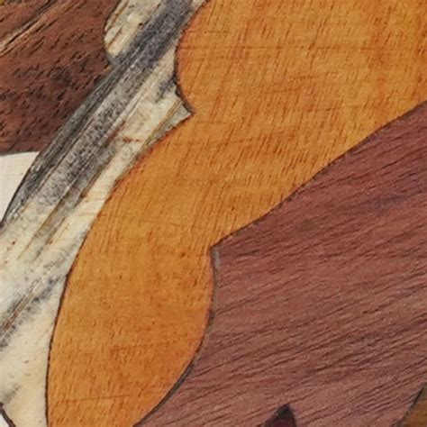 Sparrow on Branch Wooden Inlay Art – Culturati