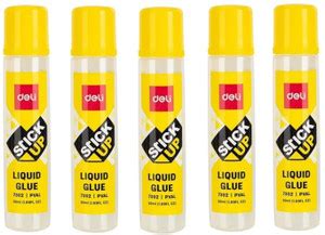 Deli liquid transparent glue W7302 set of 5 Glue - Buy Deli liquid ...