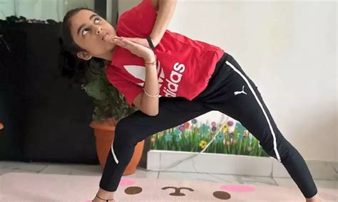 Indian girl becomes world’s youngest yoga instructor