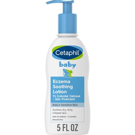 Cetaphil Baby Eczema Soothing Lotion with Colloidal Oatmeal, For Dry ...