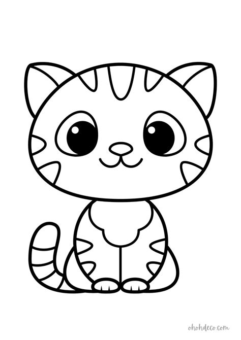 50 Mind-Blowing Cat Coloring Pages for Kids and Adults