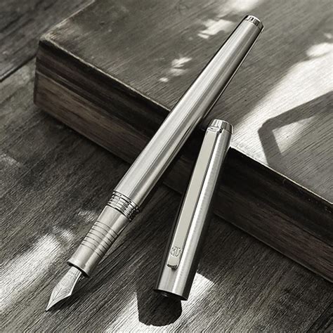 Buy Hongdian 517D Gunmetal Fountain Pen | Metal Pens Online | Hongdian ...