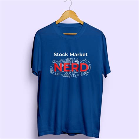 Stock Market Nerd Half Sleeve T-Shirt – Soul & Peace