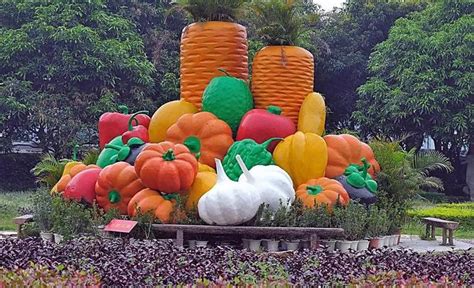 农业生态园形象景观装饰玻璃钢仿真水果蔬菜造型雕塑_满天下艺术雕塑-站酷ZCOOL
