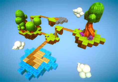 Floating Island Level Design 的图像结果