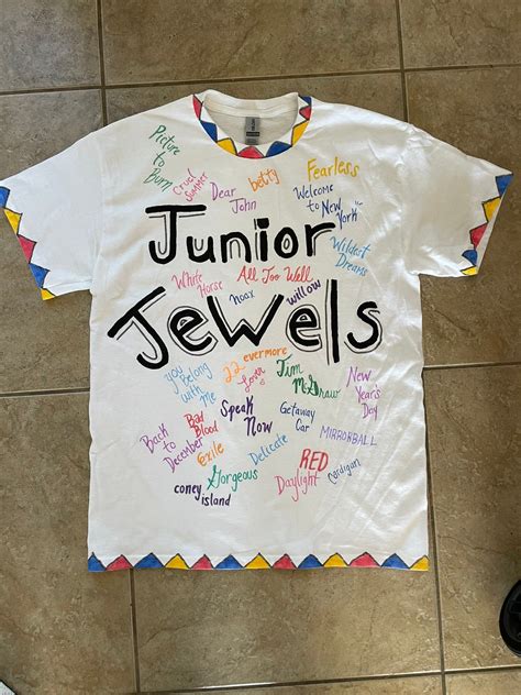 Junior Jewels T-shirt, TS, You Belong With Me Shirt From Music Video ...