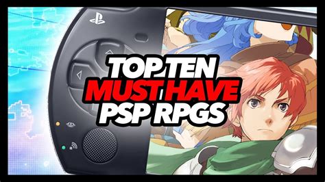 Top 10 PSP RPG Games (2017) - YouTube