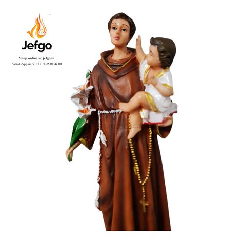Buy Saint Anthony of Padua Statue 12 inch Online India Christian statue ...