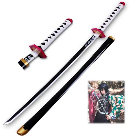 Buy NIANXINN Slayer Tomioka Giyuu Samurai Set Slayer Cosplay Katana ...