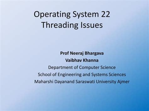 Image result for Application of Operating System Issues