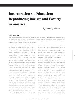 Fillable Online Manning Marable- Incarceration vs Education.pdf - Race ...