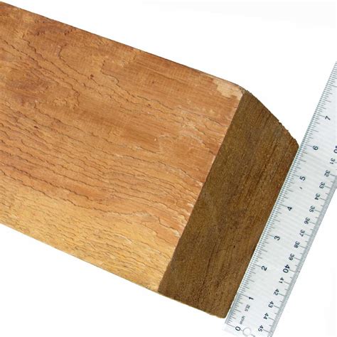 6x6 WR Cedar #2 Rough | Capitol City Lumber