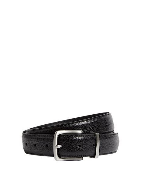 Buy Leather Textured Belt at Marks & Spencer
