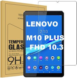 TECHSHIELD Tempered Glass Guard for Lenovo Smart Tab M10 FHD Plus 10.3 ...