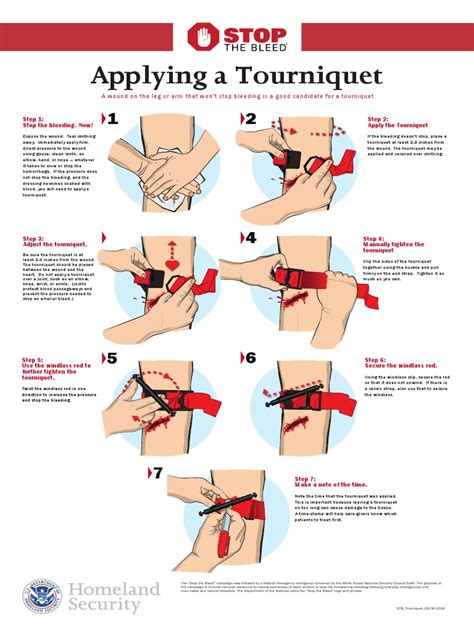 First Aid STB Applying Tourniquet 08-06-2018 0 | PDF | Bleeding | Medical Specialties