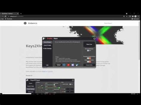 Keys2xinput Software 的图像结果