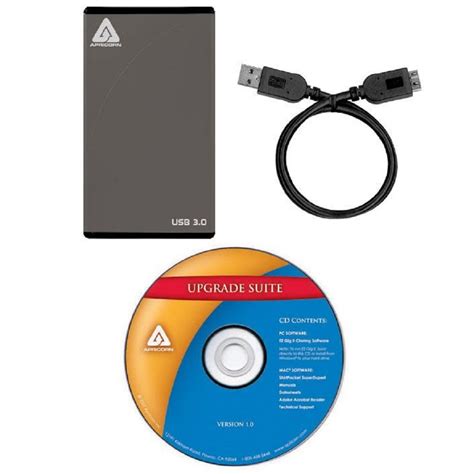 Apricorn EZ-Upgrade SATA Notebook Hard Drive Upgrade Kit with USB 3.0 ...