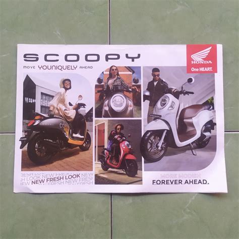 Jual brosur booklet motor honda SCOOPY - Kab. Sukoharjo - toko makrata ...