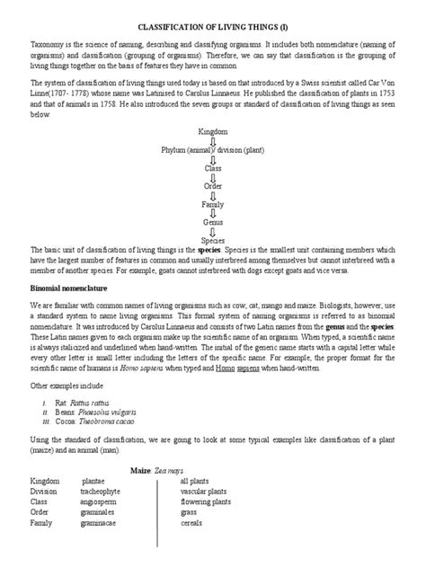 Image result for Classification Key Living Things