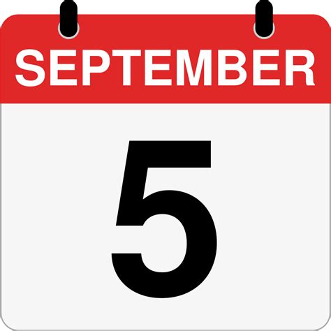 How Many Days Until September 5th? - Inch Calculator