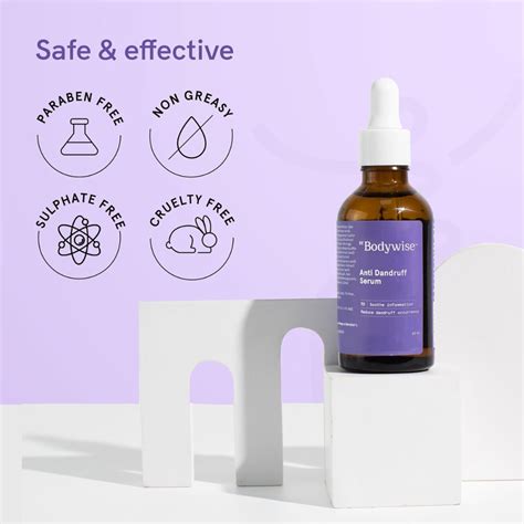 Buy Be Bodywise Anti Dandruff Hair Serum - Reduces Dandruff, Soothes ...