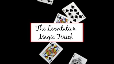 Floating Card Trick Tutorial 的图像结果