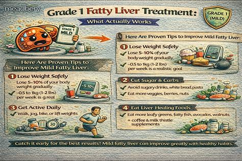 Grade 1 Fatty Liver Treatment: What Actually Works – Meadbery