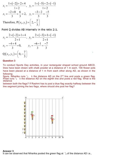 Image result for Class 10 Maths Chapter Coordinate Geometry Exercise 7.2