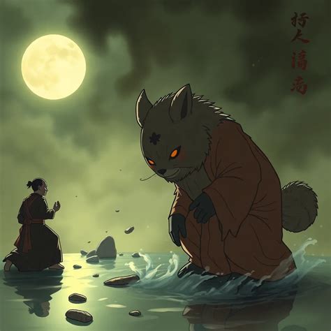 The Tanuki and the Monk: A Tale of Temptation and Transformation - Mythology WorldWide