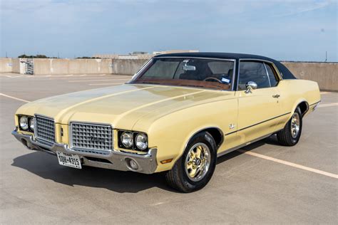 Yellow 1972 Cutlass Convertible