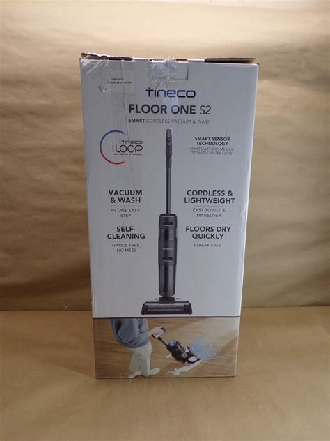Tineco FLOOR ONE S2 Smart Cordless Wet/Dry Vacuum Cleaner and Floor ...