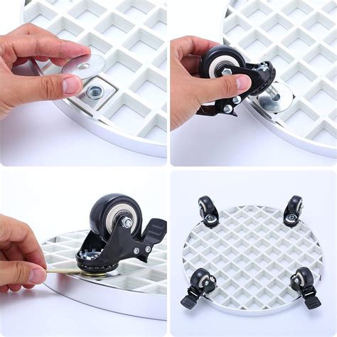 Buy artline Heavy Duty Plant Stand with Wheels, 400lbs Capacity Wheeled ...