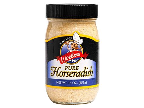 Premium Homestyle Pure Horseradish - 16oz Jar | High-Quality ...