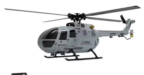 RC ERA C186 PRO RC Helicopter 4CH 6-Axis Gyro Altitude Hold