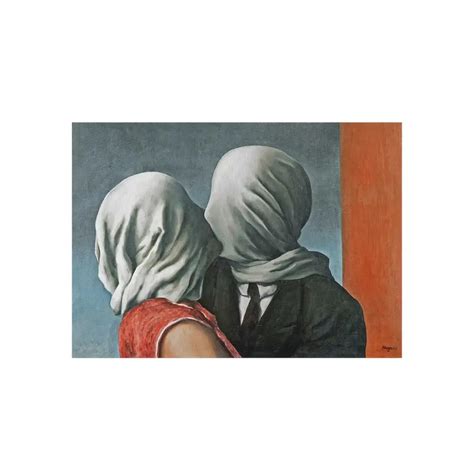 The Lovers by René Magritte Floor Mat | Surrealist Art