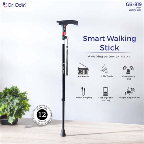 Foldable Smart Walking Stick – Innovative Mobility Aid — Dr. Odin
