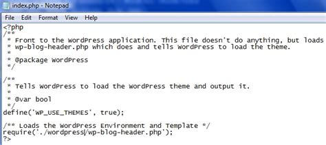 How to Fix Index.php WordPress Core File 的图像结果