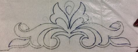 Beautiful grand embroidery design with traces