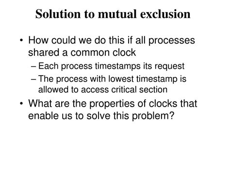 Mutual Exclusion Example 的图像结果
