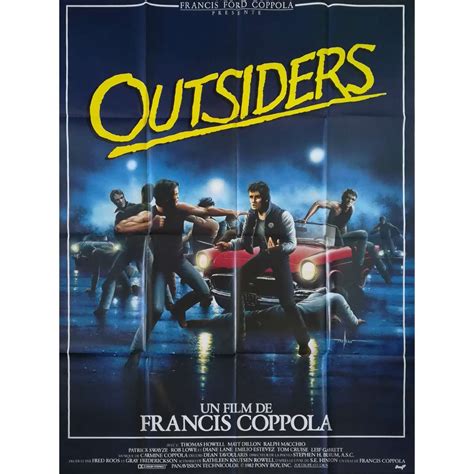 THE OUTSIDERS Movie Poster 47x63 in.