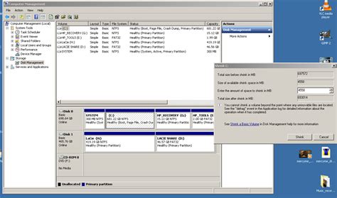 Image result for Extend Basic Disk Volume Windows 7